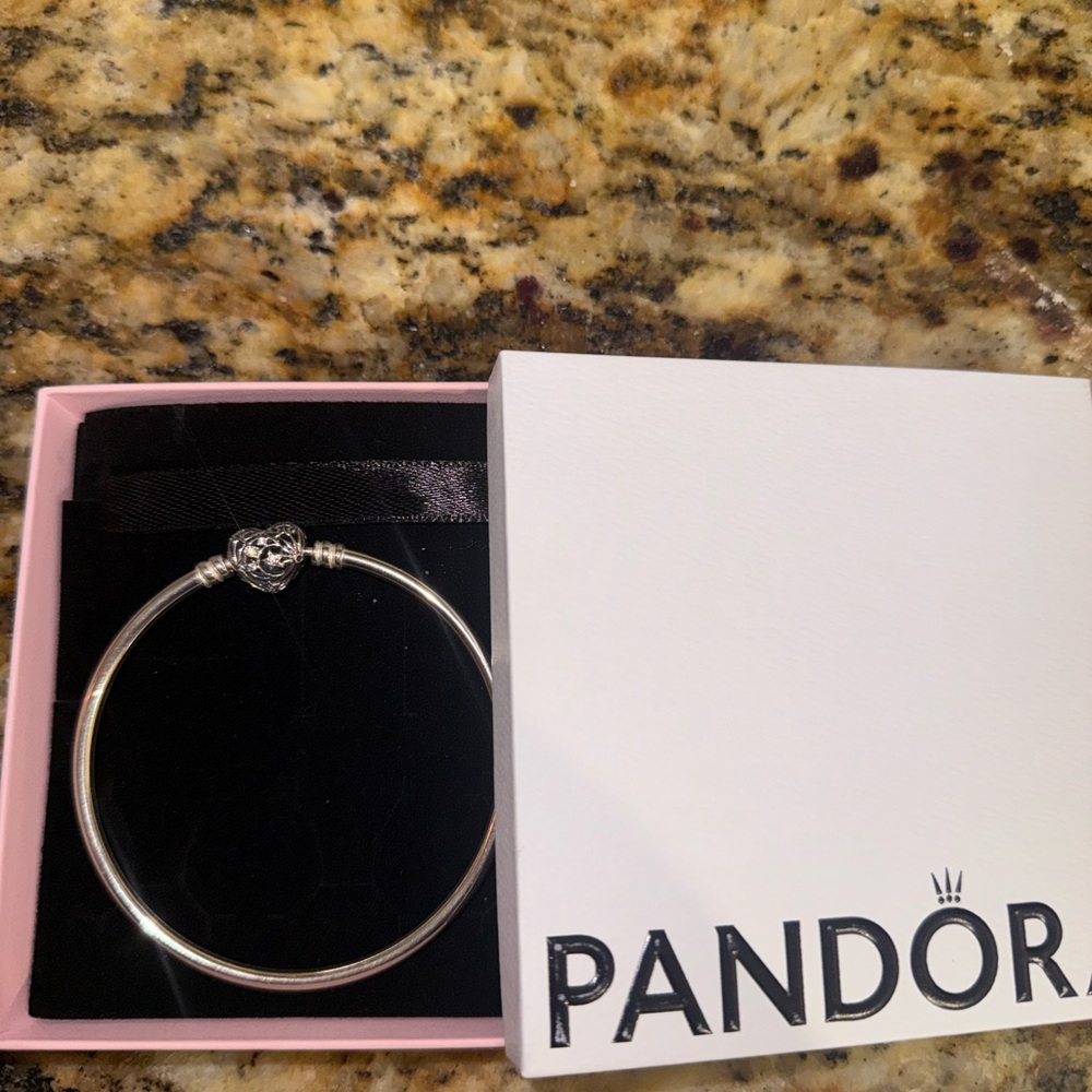Pandora Silver Bracelet with Celestial Heart